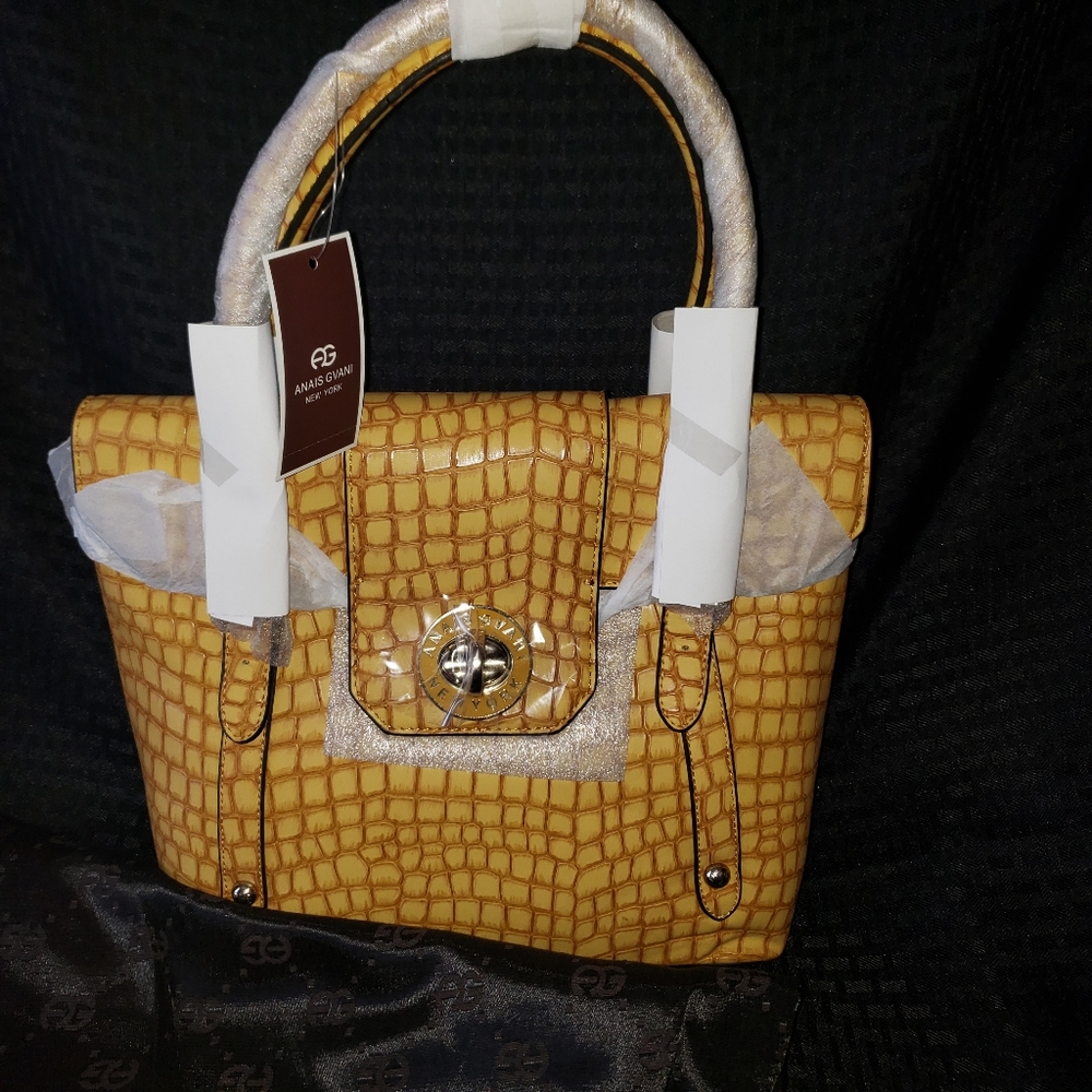 🟥 Special 👜 Anais Gvani Croco Satchel